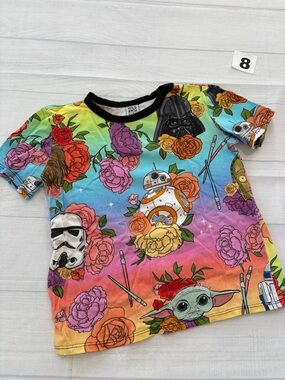 Wild Rich Kids Star Wars Rainbow Character Short Sleeve Tee